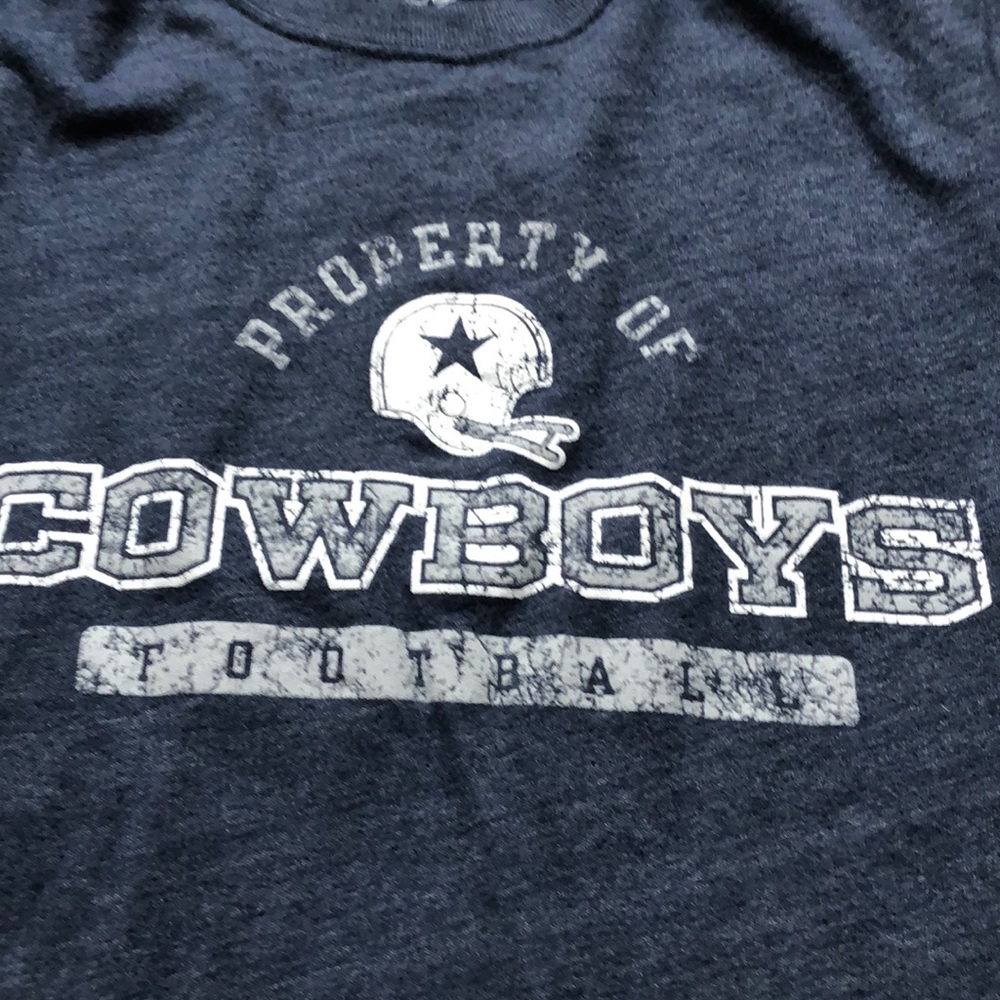 💖Authentic Cowboys Apparel Football T shirt - Picture 2 of 4